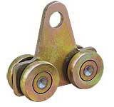 Spring balancer rail assembly parts - Plate-type trolley