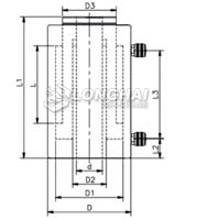 Double-acting Hollow Plunger Hydraulic Jack Double-acting Hollow Plunger Hydraulic Jack