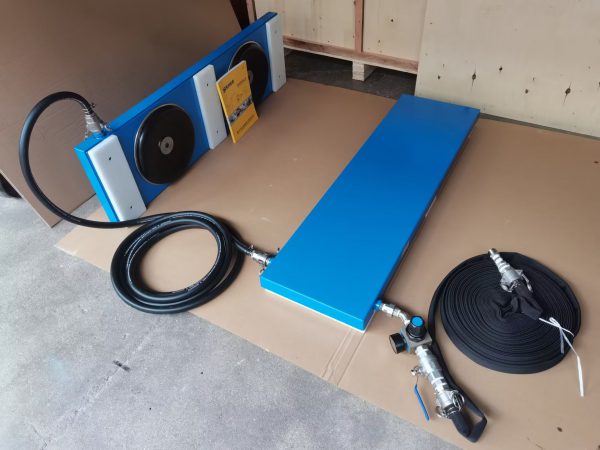Customized air floating slat transporter